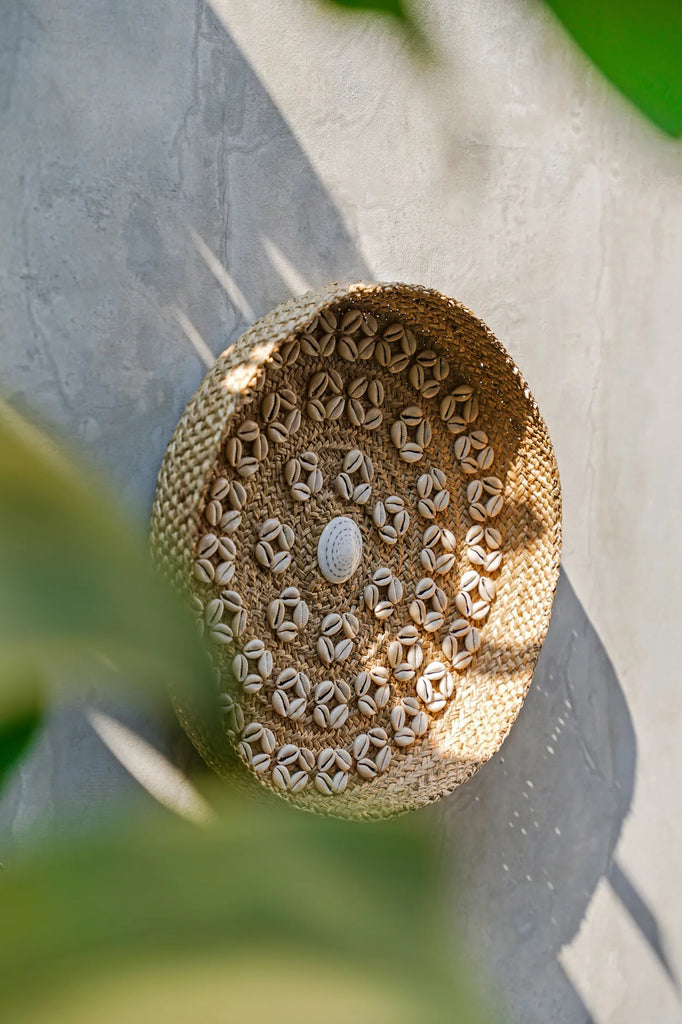 De Caribe Shell Plaat - Naturel Wit - M