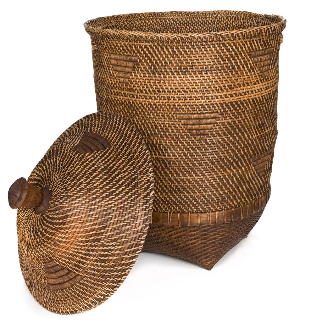 De Colonial Wasmand - Naturel Bruin - XL