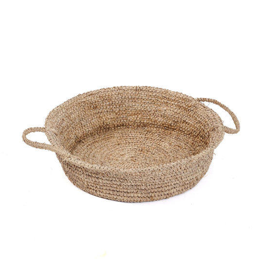 De Raffia Mand - Naturel - L