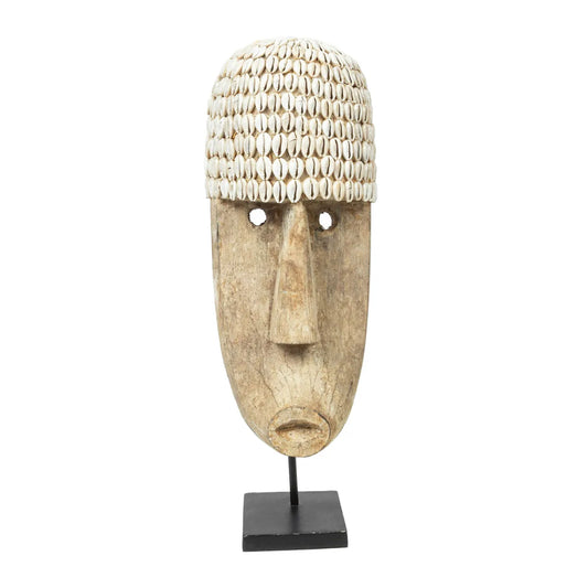 Het Cowrie Masker on Stand - Large